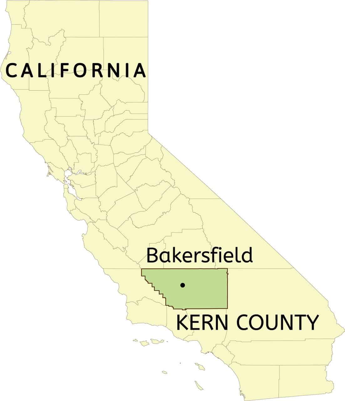 Where Is Bakersfield CA 